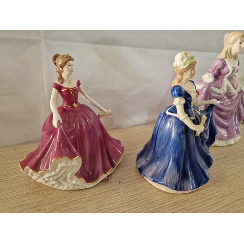 40 - 3 x Elegant Lady Figurines, by Leonardo Collection, (Approx. 16 - 20cm), (3)