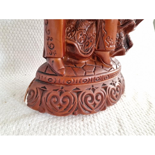 49 - Floor Standing Ashtray with Couple Figurines, (Approx. H: 67cm)