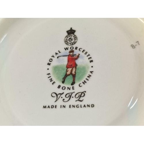 7 - Royal Worcester Large Cup & Saucer from 'Hole in One' Collection