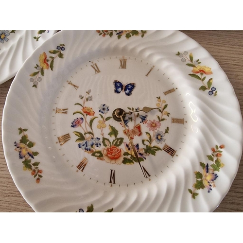 74 - Collection of Aynsley 'Cottage Garden' Fine Bone China; Dish with Pierced Handles (22.5 x 19cm), Han... 