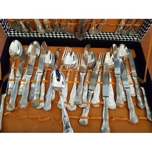 264 - Cutlery Set for 12 - Persons (Full with Serving Cutlery) Approx 50pcs with High Ornate in Vintage St... 