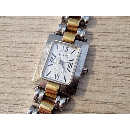 254 - Pierre Balmain Ladies Wrist Watch, (Model: 2093), Quartz, Two-Tone Bracelet Strap with Extra Links, ... 