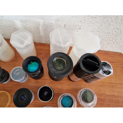 420 - Large Collection of Assorted Telescope Lenses and Filters, (see multiple catalogue photos)