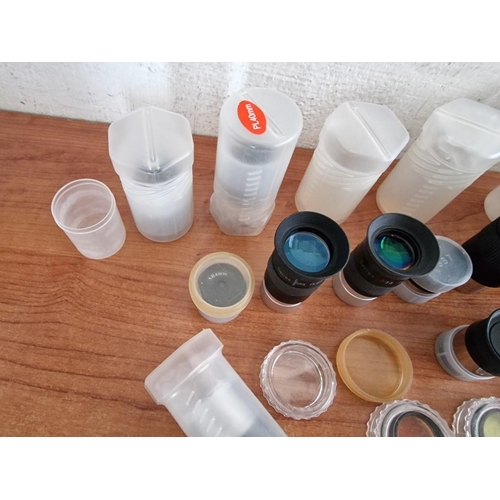 420 - Large Collection of Assorted Telescope Lenses and Filters, (see multiple catalogue photos)