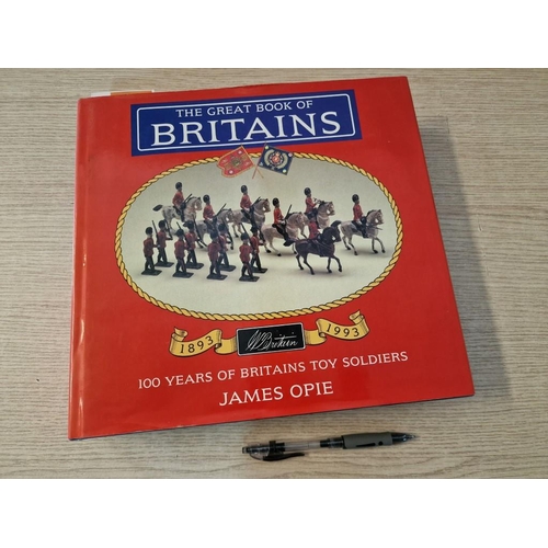 89 - Hardback Book, 'The Great Book of Britains 1893-1993' 100 Years of Britains Toy Soldiers, by James O... 