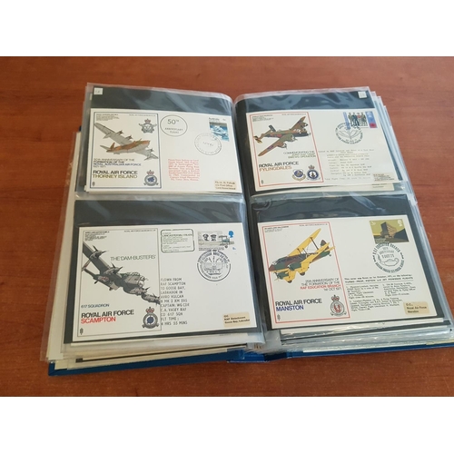 767 - Cover Album Containing Raf Museum Series (Complete) Raf Heroes O The Air Series (40 of 50) Raf Escap... 