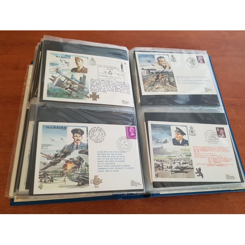 767 - Cover Album Containing Raf Museum Series (Complete) Raf Heroes O The Air Series (40 of 50) Raf Escap... 