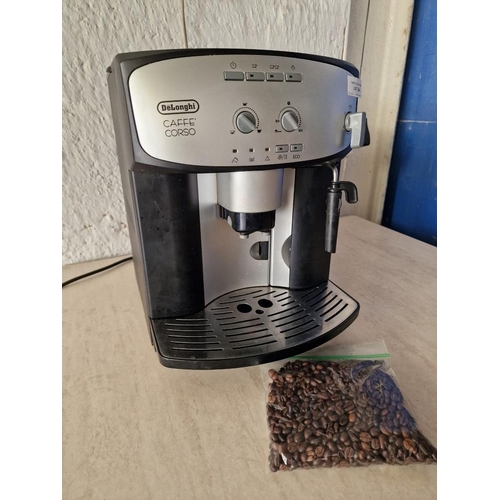 771 - DeLonghi 'Caffe Corso' Fully Automatic Bean to Cup Coffee Machine / Cappuccino, Espresso Coffee Make... 