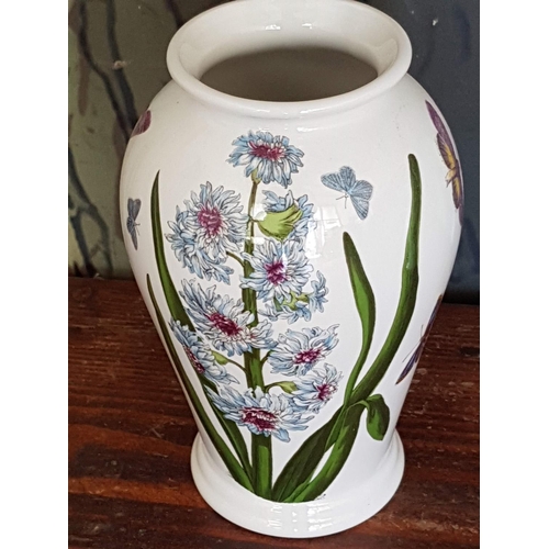 187 - Portmeirion 2 x Floral Vases 