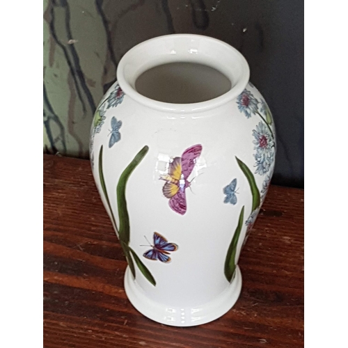 187 - Portmeirion 2 x Floral Vases 