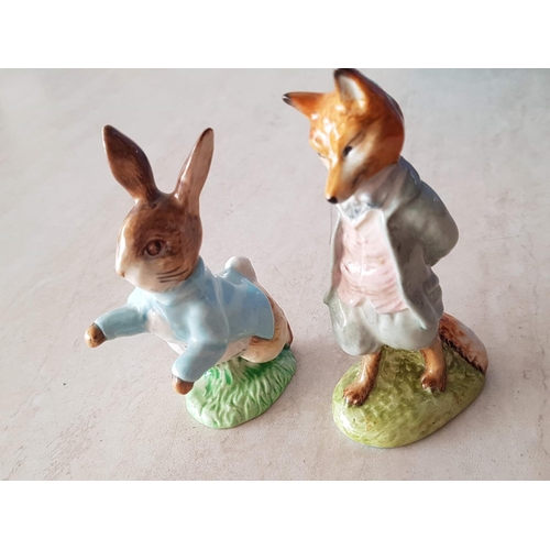 257 - Beatrix Potter Porcelain Figurines 