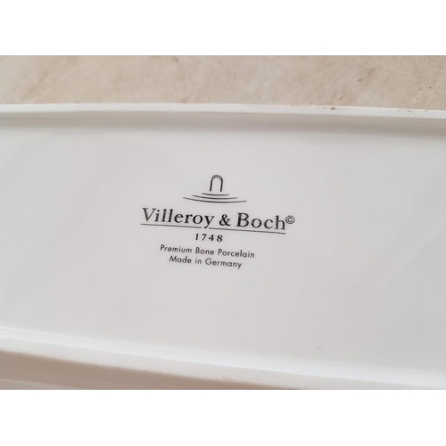 259 - Villeroy & Boch Samarkand Rubin Rectangular Tray / Dish (25 x 10cm)