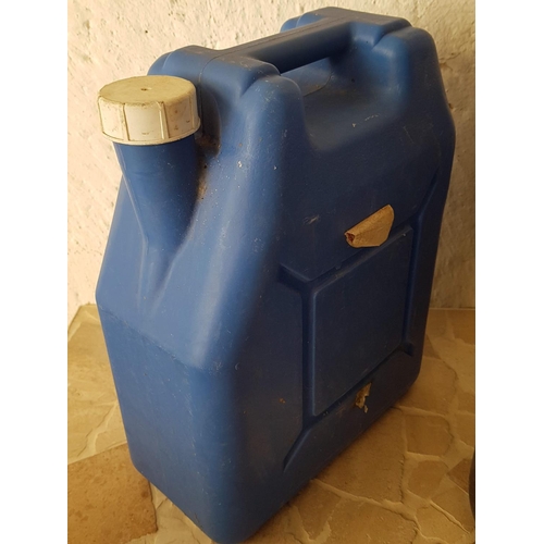 463 - Plastic Fuel Cans (Blue and Black)