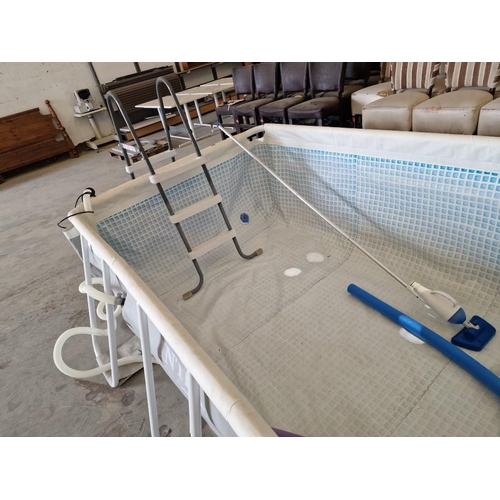 693 - Outdoor Swimming Pool (4m x 2m) with Accessories