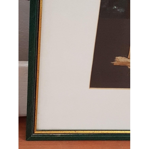 695 - Art by Gertud, Hillebrecht 95' Framed (33 x 53cm)