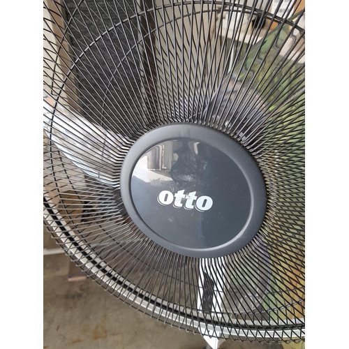 530 - Otto - Fan, FS-5RC (Round Sturdy Base, Remote Control, 80w), (Un-Tested)