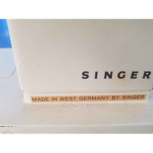 641 - Vintage Singer Sewing Machine Futura 1000 - 240V Made in W. Germany with Accessories (A/F, Un-Tested... 