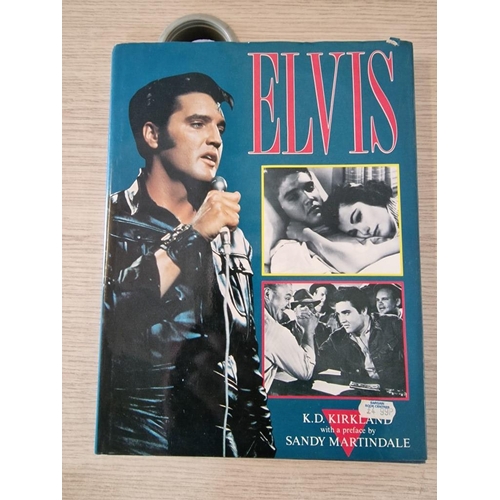 22A - Elvis Presley 'Greatest Hits' 6 Volume LP Vinyl Record Box Set, Together with 2 x Books; 'Evlis' by ... 