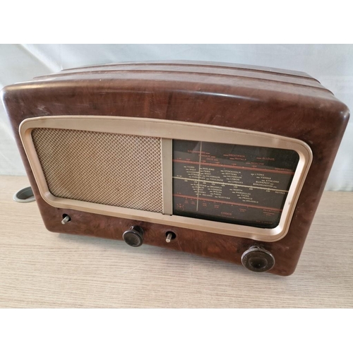 82A - Vintage Cossor Meoldy Maker Radio, Made in England, (Model: 501 A.C), (a/f)