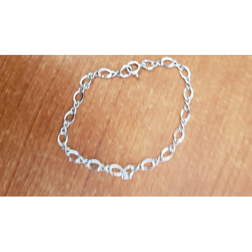 288 - 5 x Silver Chain Bracelets, Total Weight 13gr