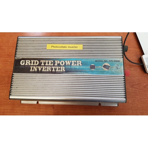 503 - 2 x Grid Tie Power Inverter Model No. GTI -500W Photovoltaic Inverter (Un-Tested)