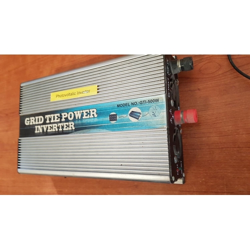 503 - 2 x Grid Tie Power Inverter Model No. GTI -500W Photovoltaic Inverter (Un-Tested)