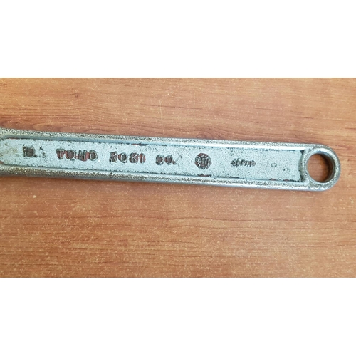 516 - Strong Hit Adjustable Wrench Toho Koki Co. Japan (18. Toho Koki_Hit-450MM Strong Kit), (A/F, L:47cm)