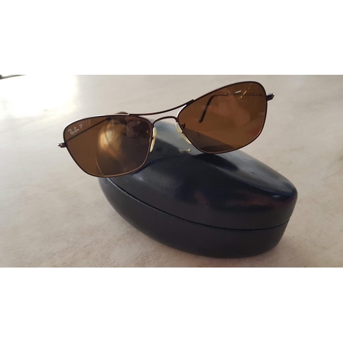 196 - Ray Ban Sunglasses with Metal Frame with Case (RB 3388 014/57)