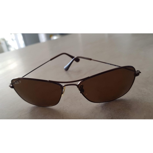 196 - Ray Ban Sunglasses with Metal Frame with Case (RB 3388 014/57)