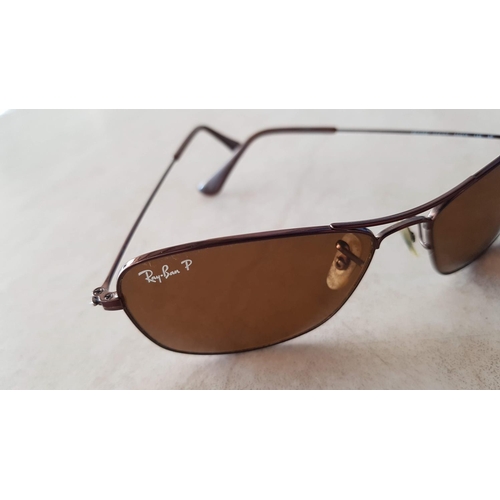 196 - Ray Ban Sunglasses with Metal Frame with Case (RB 3388 014/57)