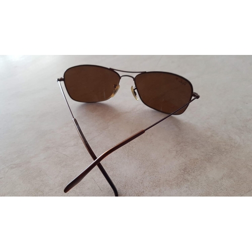 196 - Ray Ban Sunglasses with Metal Frame with Case (RB 3388 014/57)