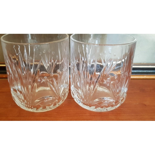 242 - Set of 10 x Matching Whiskey Glasses