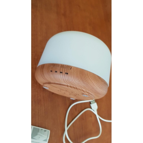 338 - Aroma Therapy Essential Oil Diffuser (Humidifier, (Un-Tested, A/F) Together with Universal Adaptor