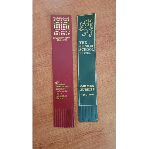 441 - Golden Jubilee Memorabilia - Bookmarks 50 Years in Cyprus 