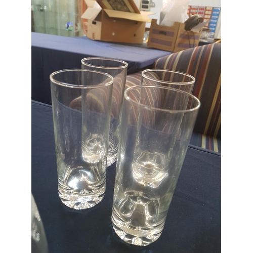 793 - 38 x Assorted Glasses; Champagne, Wine, Water, Brandy etc Glass and Crystal Glasses