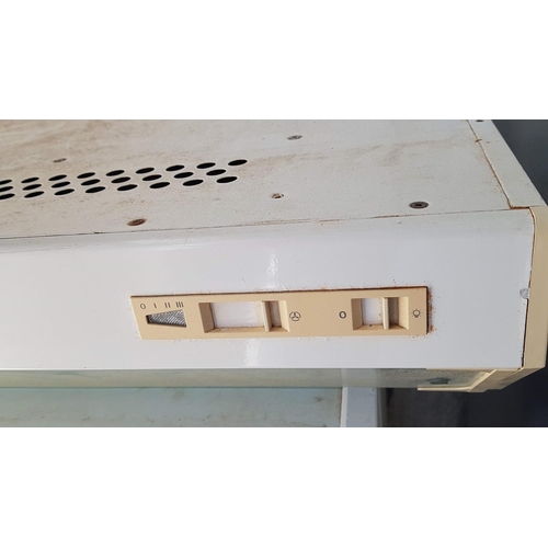 340 - White Electric Cooker, Hood (Un-Tested, A/F), (No Plug)