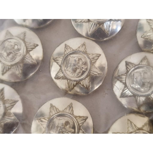 258 - Collection of Military or Similar Buttons, (4 x Types, 12 Pieces Each)