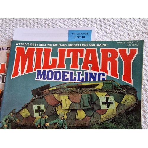 18 - Collection of 15 x Issues of 'Military Modelling' Magazine, (15)