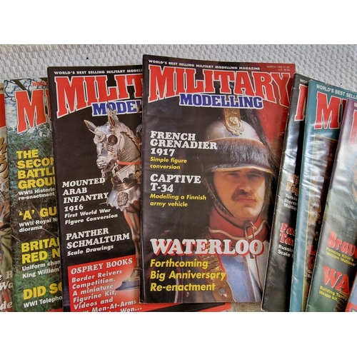 18 - Collection of 15 x Issues of 'Military Modelling' Magazine, (15)