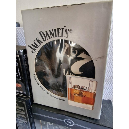 20 - Collection of Assorted Jack Daniel's Bottles, Boxes and Tins, * Empty *, Incl. Sinatra Select Box wi... 