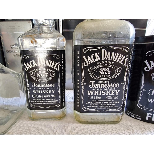 20 - Collection of Assorted Jack Daniel's Bottles, Boxes and Tins, * Empty *, Incl. Sinatra Select Box wi... 