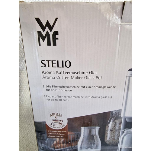 35 - WMF 'Stelio' Aroma Filter Coffee Maker with Glass Pot (up to 10 Cups), with Box & Manual