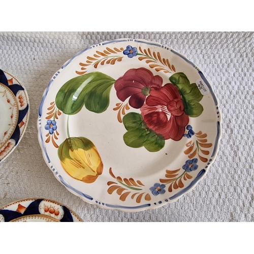 43 - Vintage 'Belle Fiore Simpsons, Chantigleer Ware' Dinner Plate, Together with Set of 6 x Vintage 'War... 