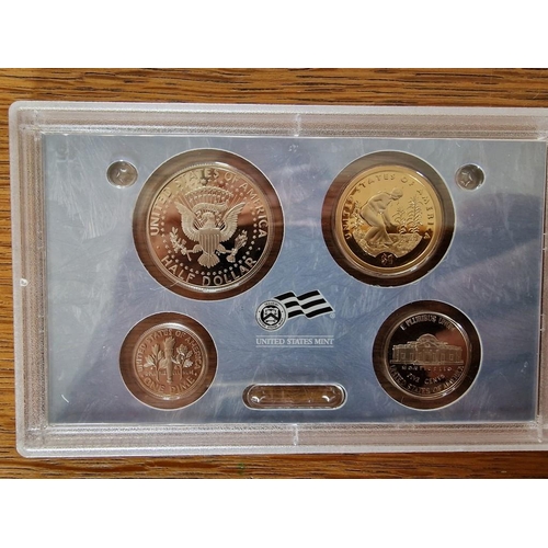 174 - 6 x USA United States Mint Proof Coin Sets; US Territories Quarters AND the Annual 4 or 5 Coin Set f... 