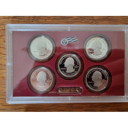 174 - 6 x USA United States Mint Proof Coin Sets; US Territories Quarters AND the Annual 4 or 5 Coin Set f... 