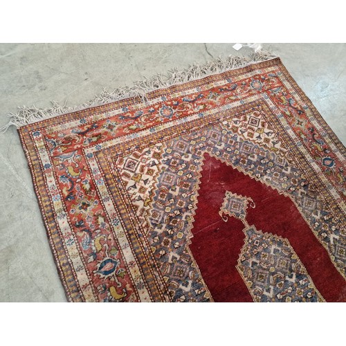 13 - Decorative Persian Style Carpet, Wool, (Approx. 190 x 120cm)