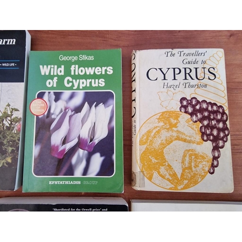 125 - Collection of Assorted Cyprus Books; Wild Flowers & Gardening, Traveller's Guide, Cyprus Kitchen, Jo... 
