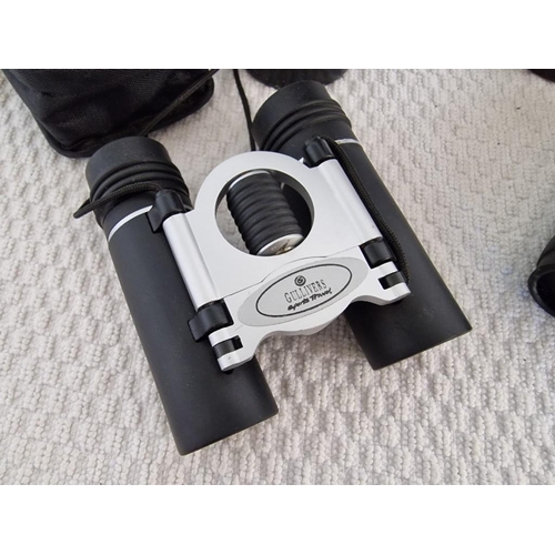 187 - Avocet 8x40 Binoculars, Together with 2 x Smaller Binoculars in Cases, (3)