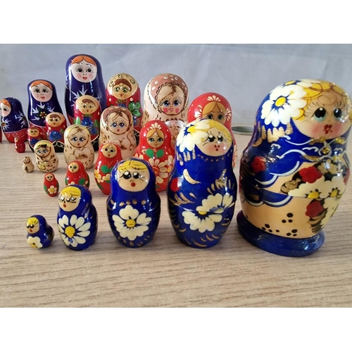 24 - 5 x 5-Part Sets of Matryoshka Dolls, (5)