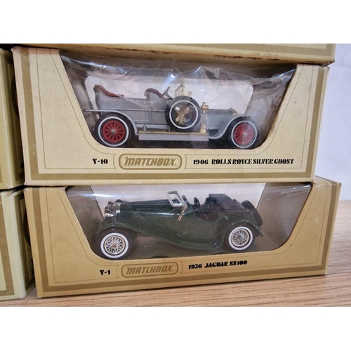 31 - 6 x Boxed Die Cast Matchbox 'Models of Yesteryear' Vintage Cars, (6)